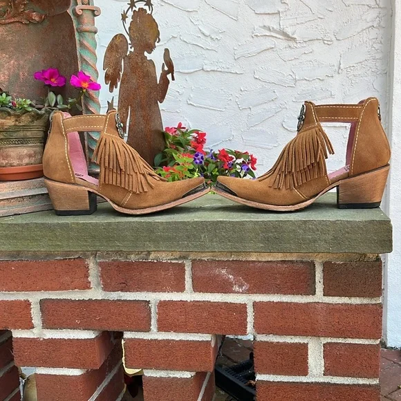 Lane: kiss me at midnight Suede Ankle Boots - Picture 5 of 9